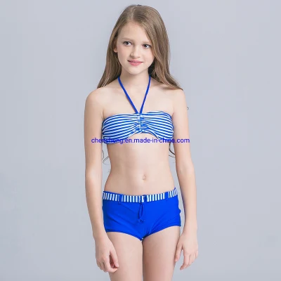 Adolescente idades crianças maiô biquíni atacado verão moda beachwear bonito meninas arco-íris maiô maiô